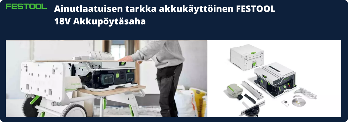 Festool 18V Akkupöytäsaha